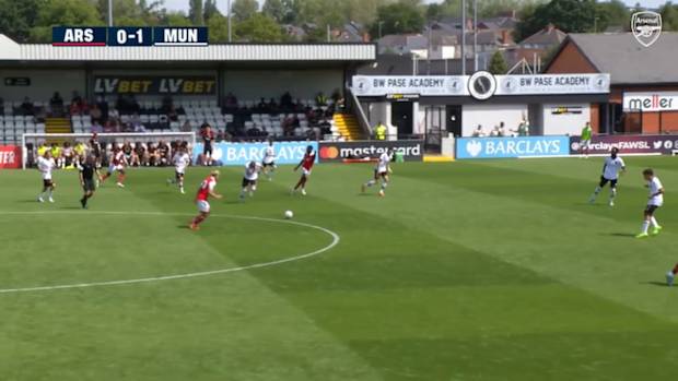 Marquinhos scores as Arsenal U21 beat Man United U21